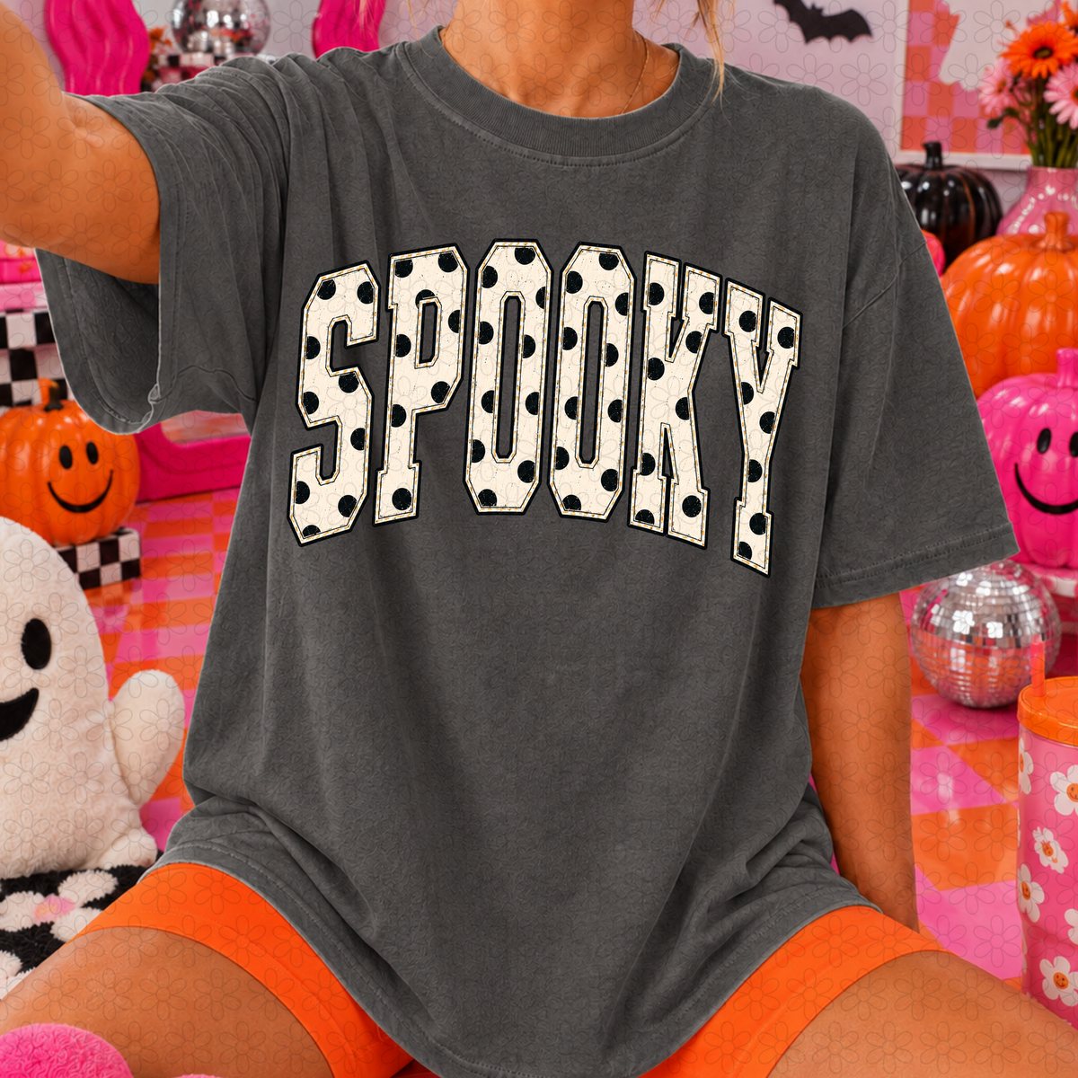 Spooky Polka Dot DTF Transfer