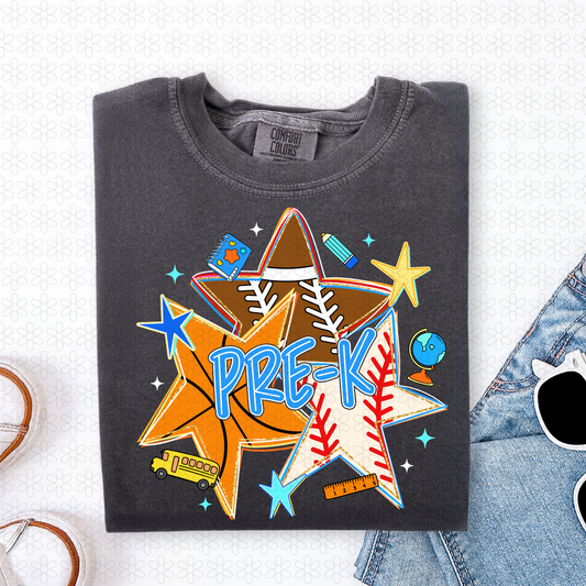 Sports Grades (Multiple Options) Completed Tee