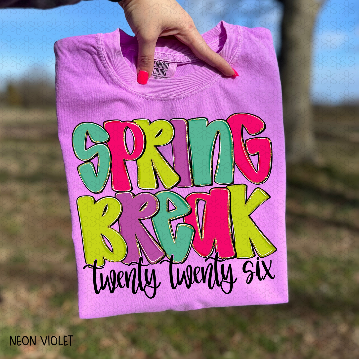 Spring Break 2026 DTF Transfer