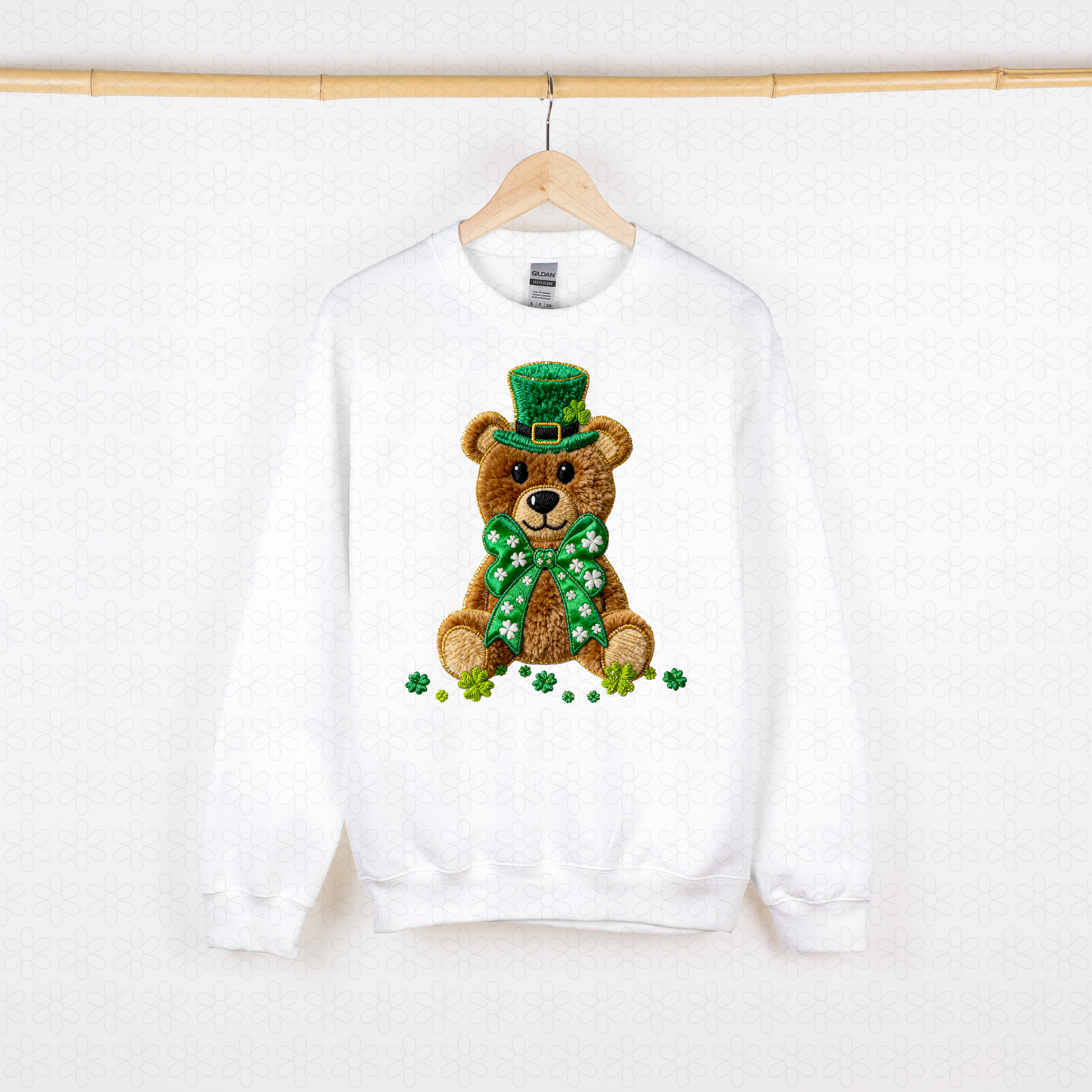 St Patricks Teddy Bear Kids Completed Tee
