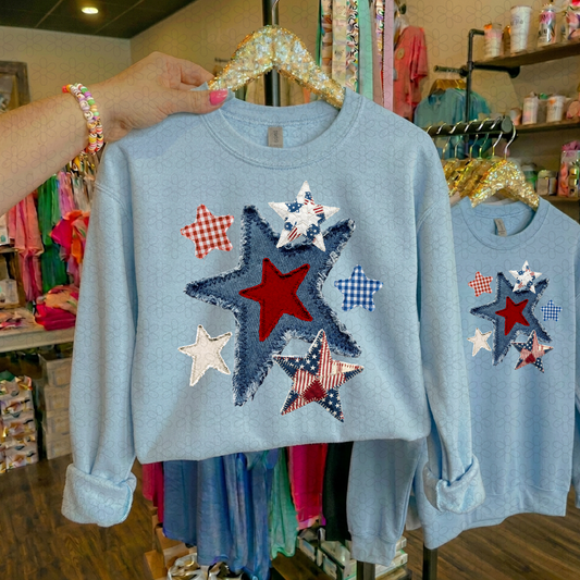 Star Patches DTF Transfer