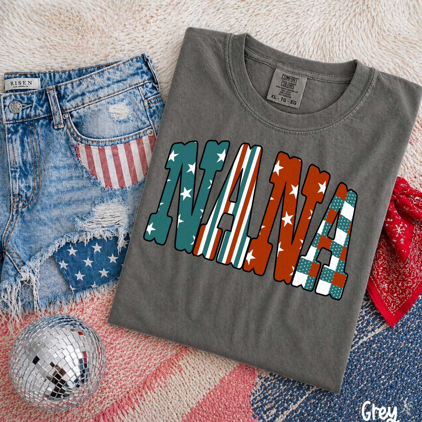 Stars & Stripes (Multiple Options) Completed Tee