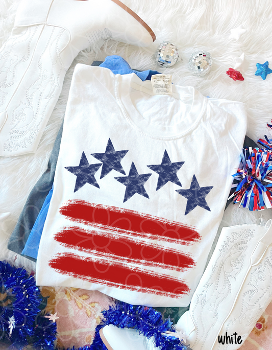 Stars & Stripes Kids Completed Tee
