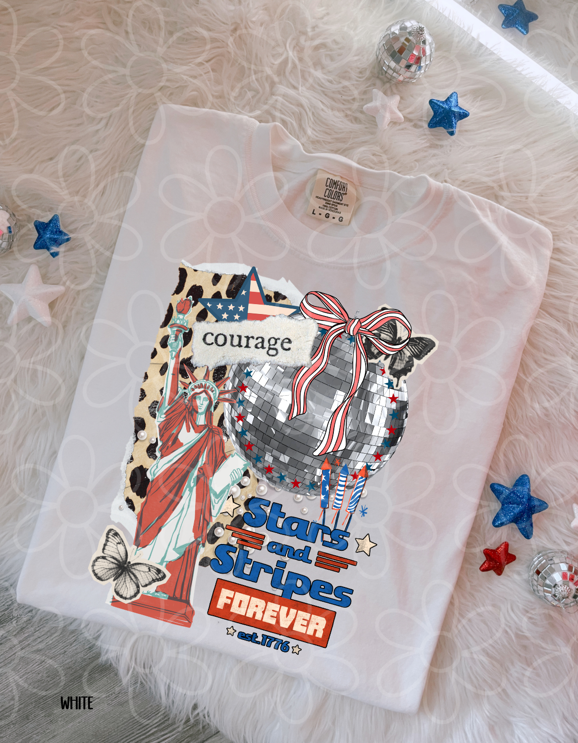 Stars and Stripes Forever Completed Tee