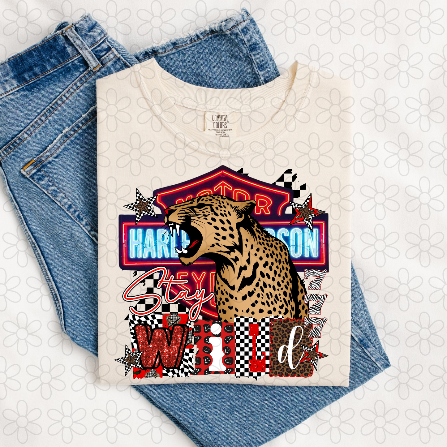 Stay Wild Tiger Kids Completed Tee