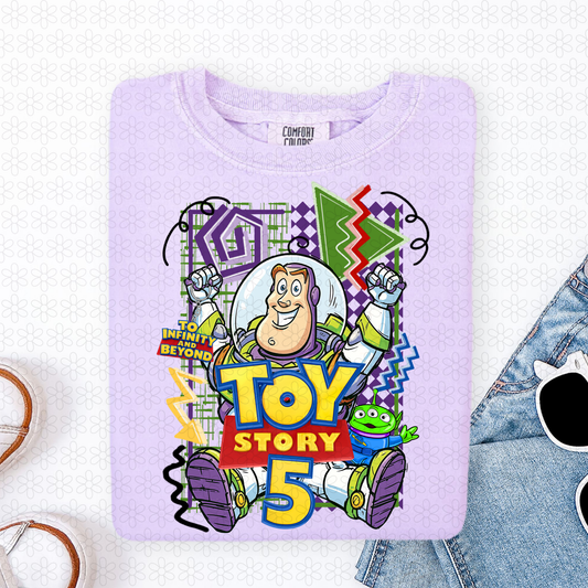 Story 5 Buzz Completed Tee