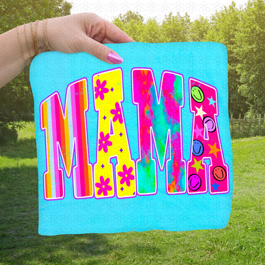 Striped Flower Mama Completed Tee