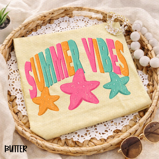Summer Vibes Completed Tee