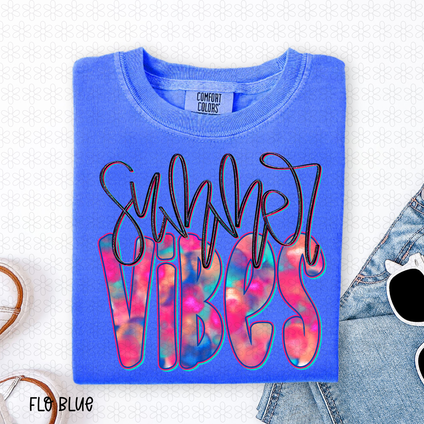 Summer Vibes Completed Tee