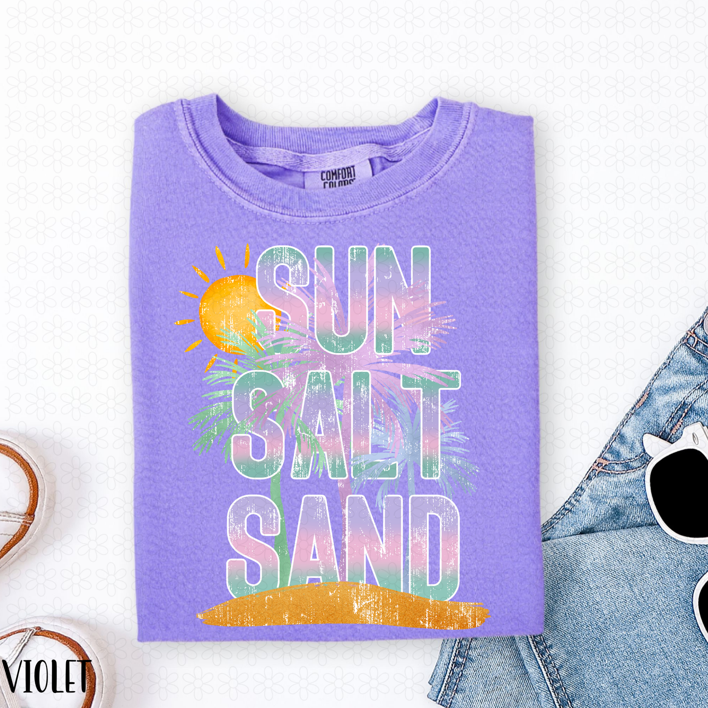 Sun Salt Sand Completed Tee