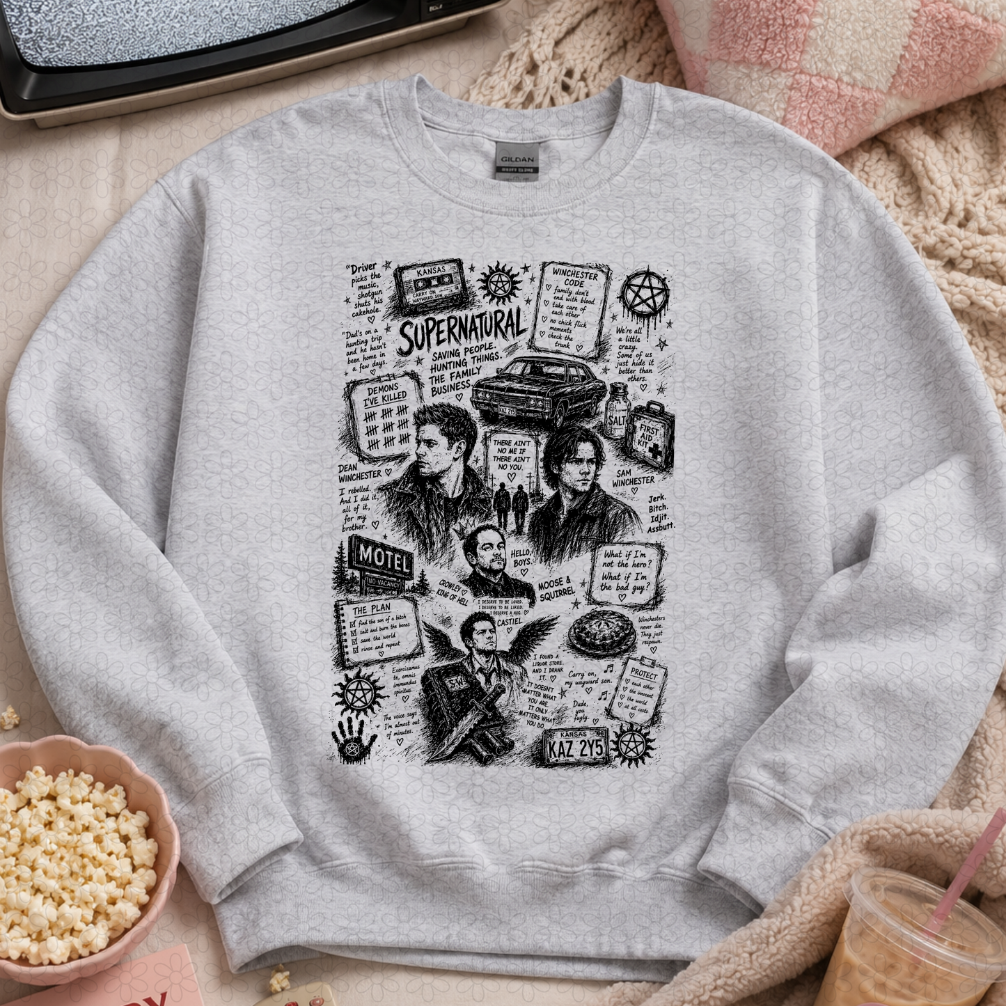 TV Show Collage (Multiple Options) Complete Tee