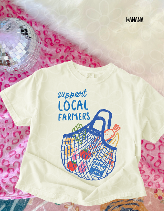 Support Local Farmers DTF Transfer