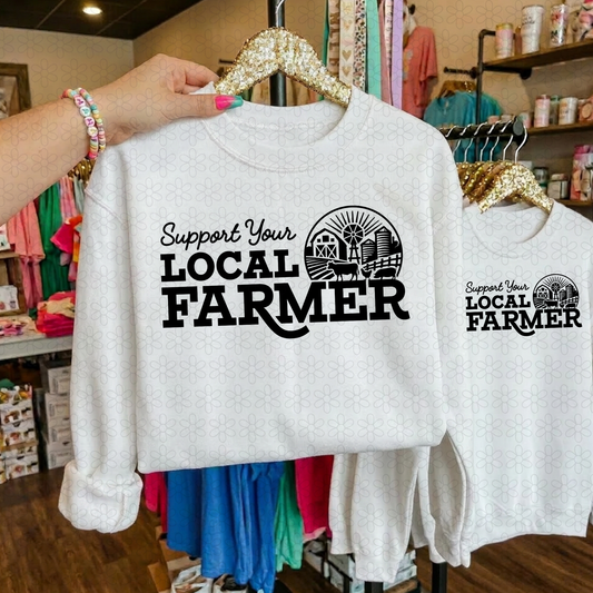 Support your local farmers DTF Transfer