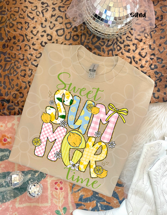 Sweet Summer Time Completed Tee