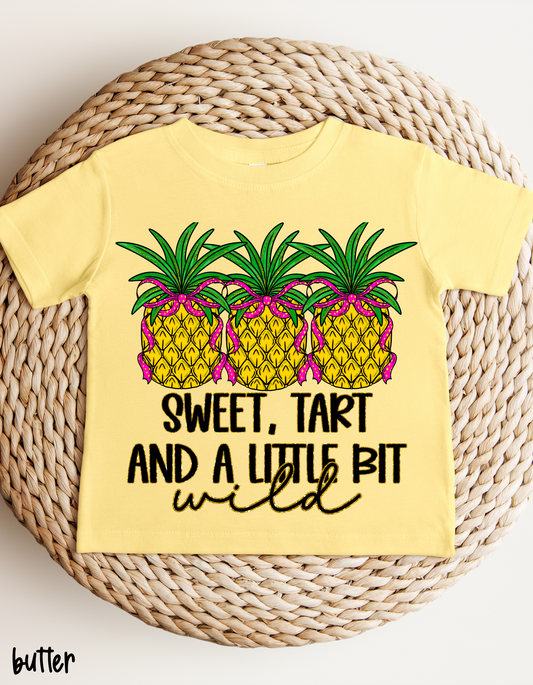 Sweet Tart And A Little Bit Wild Completed Tee