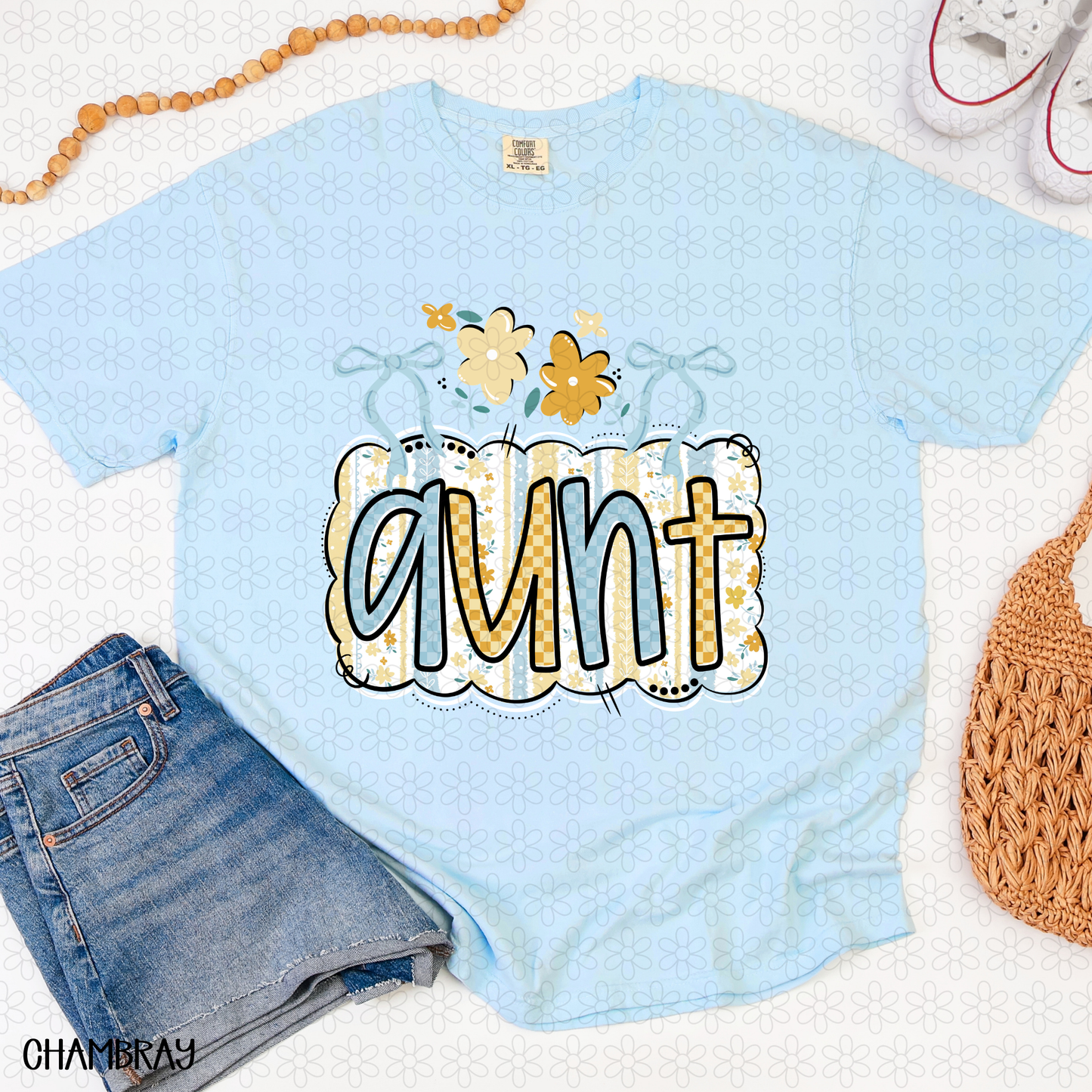 Sweet Bow Aunt Completed Tee