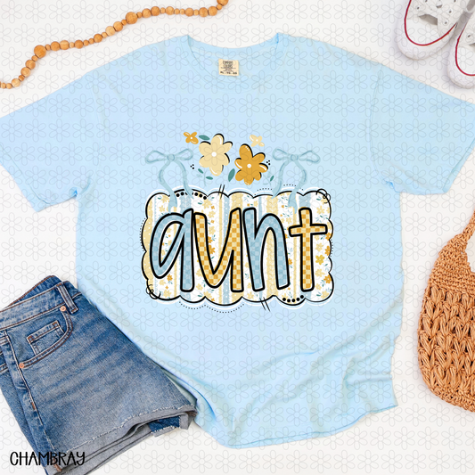 Sweet Bow Aunt Completed Tee