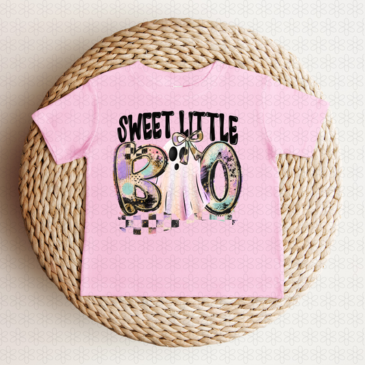 Sweet Little Boo Completed Tee