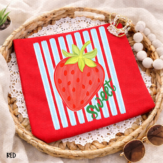 Sweet Strawberry Completed Tee