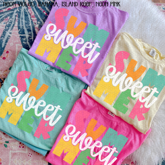 Sweet Summer Completed Tee