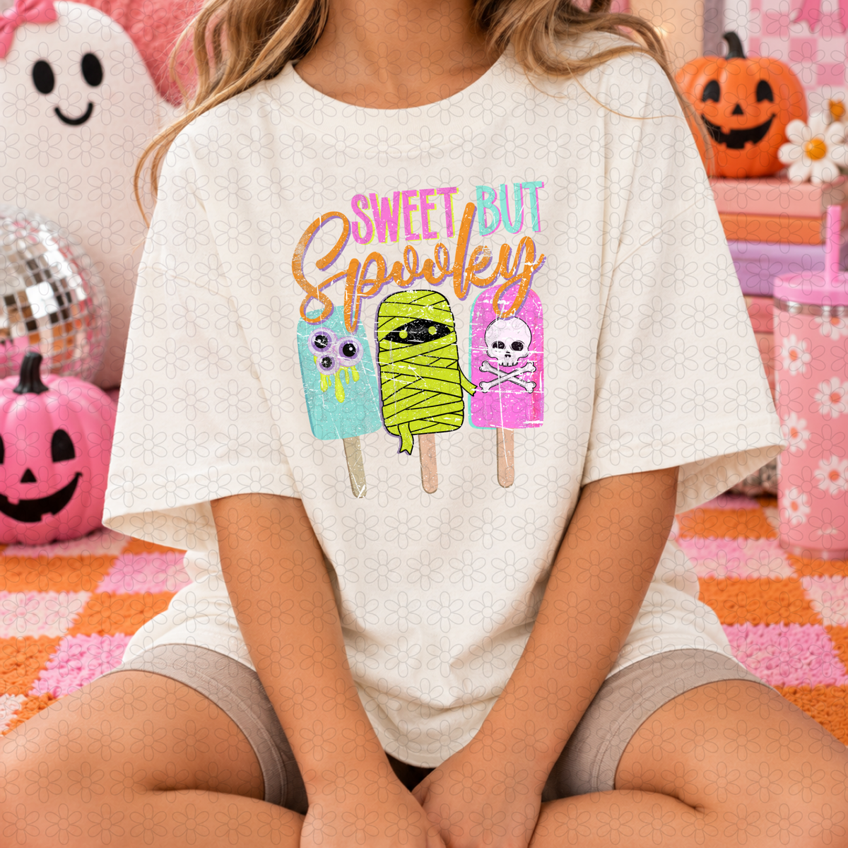Sweet but spooky Completed Tee