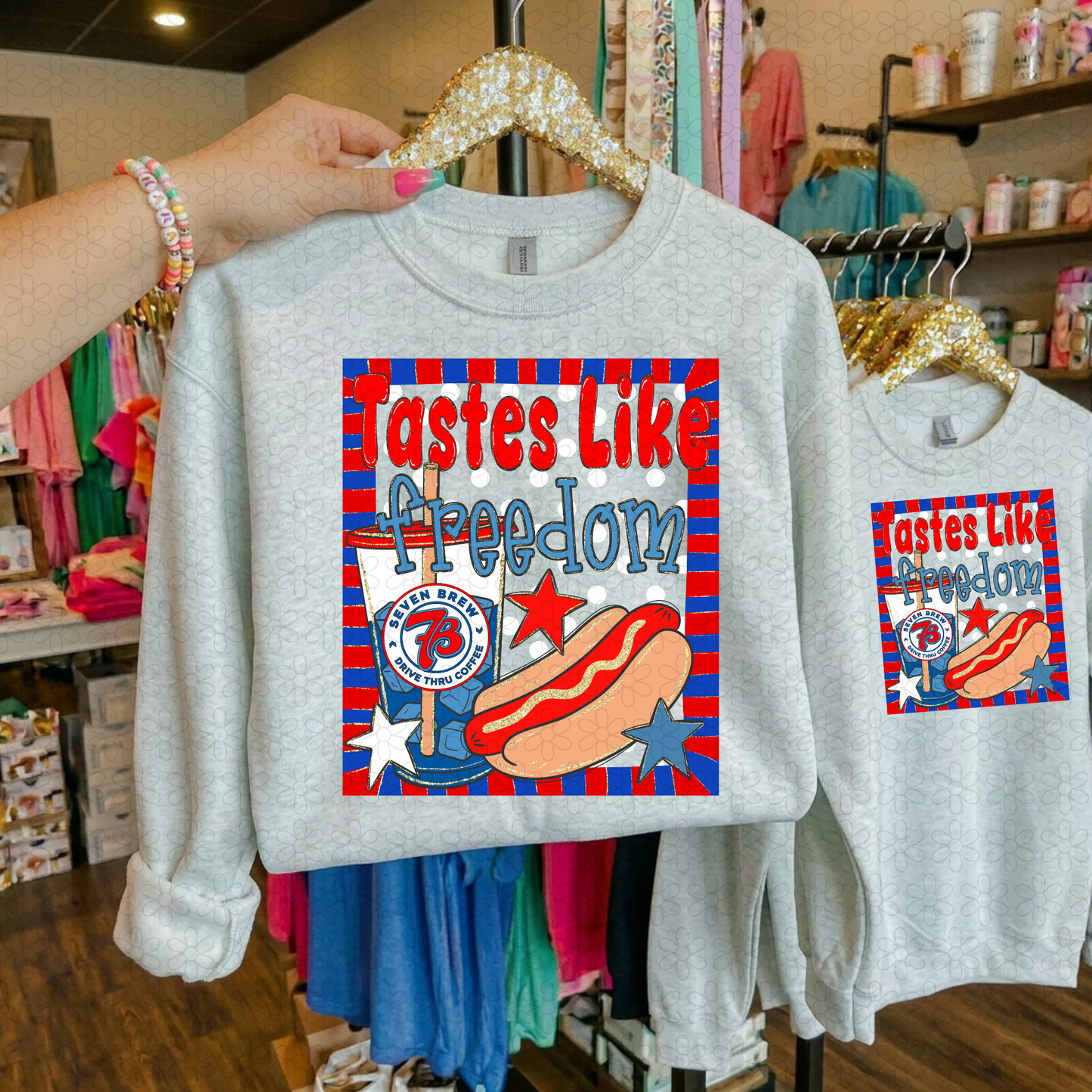 TASTES LIKE FREEDOM (Multiple Options) Completed Tee