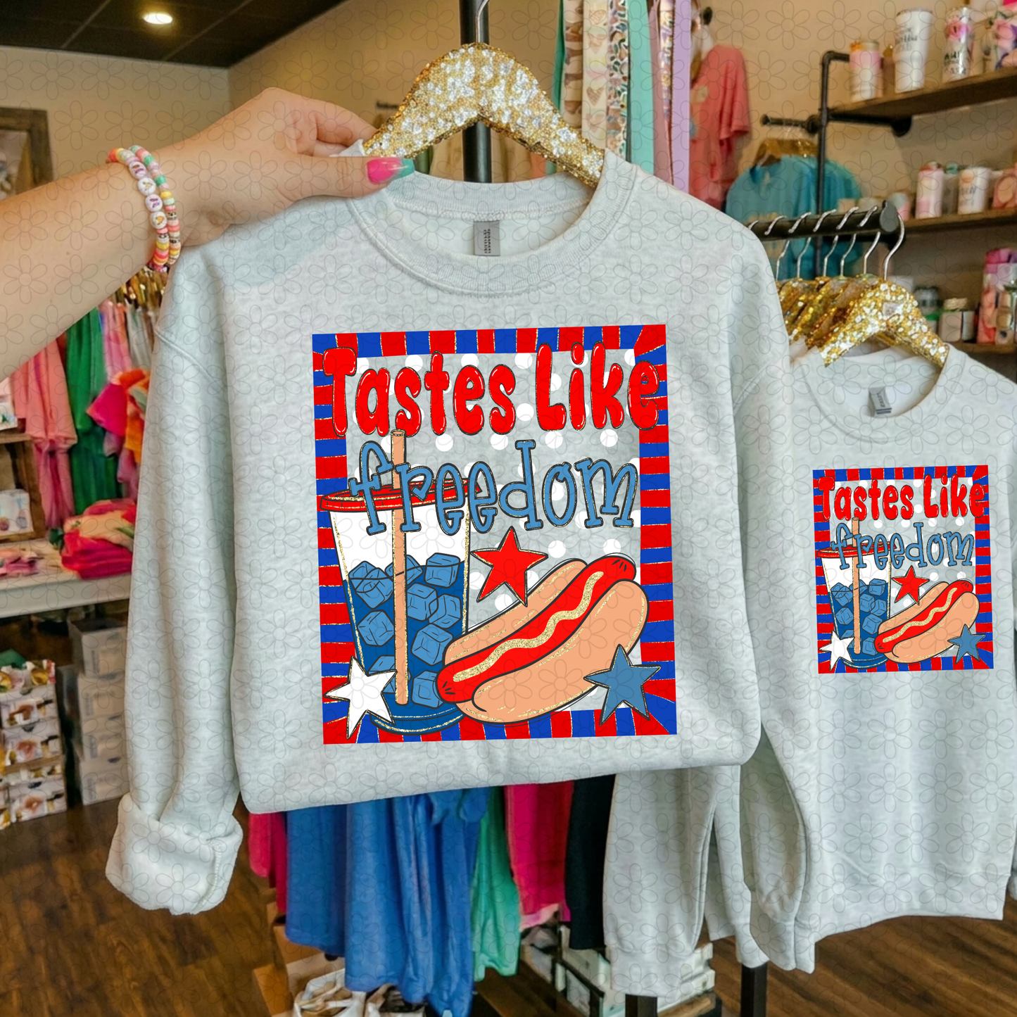 TASTES LIKE FREEDOM (Multiple Options) Completed Tee