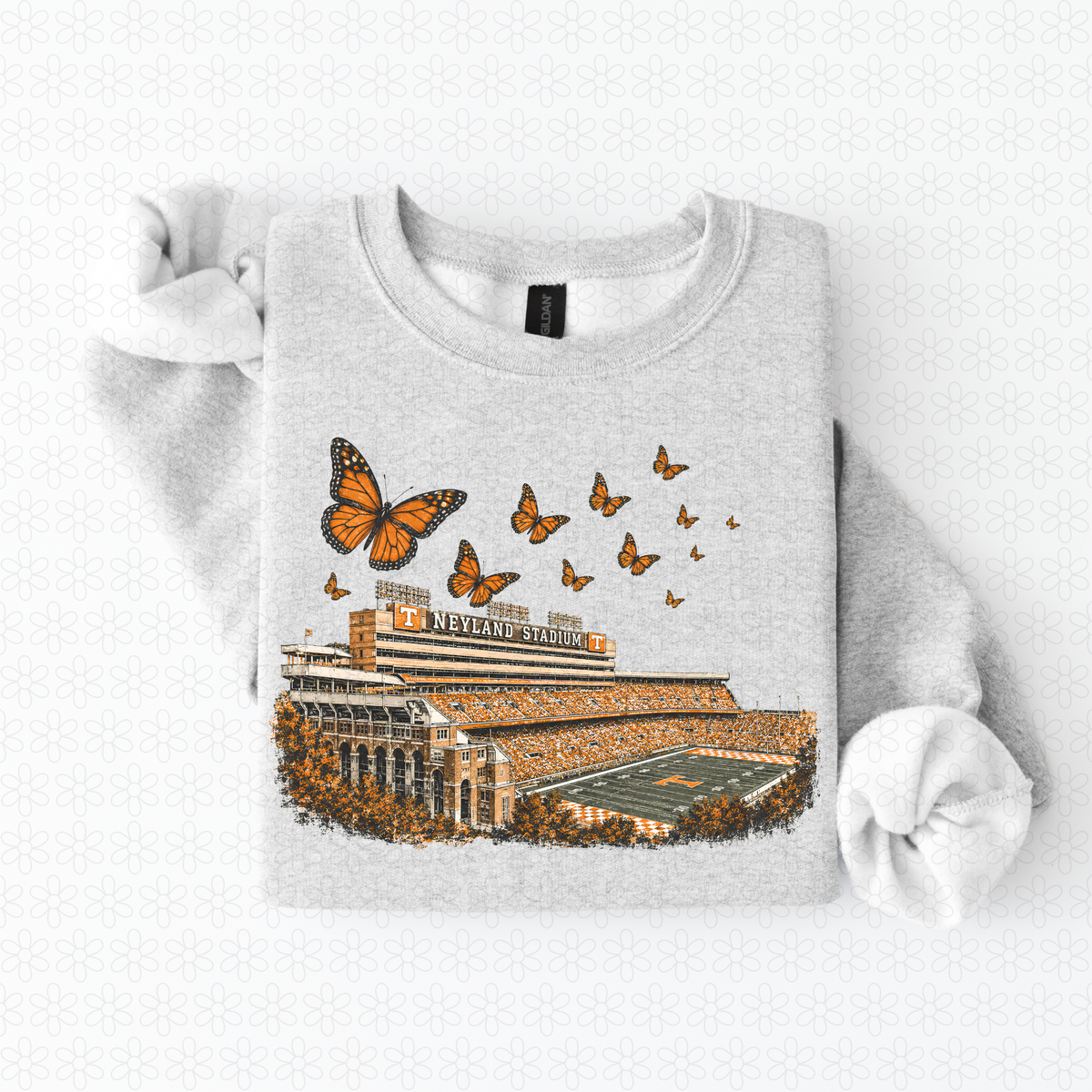 TN Neyland Stadium- Butterflies Completed Tee