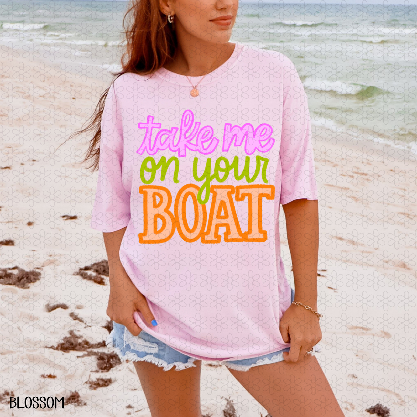 Take Me On Your Boat Completed Tee