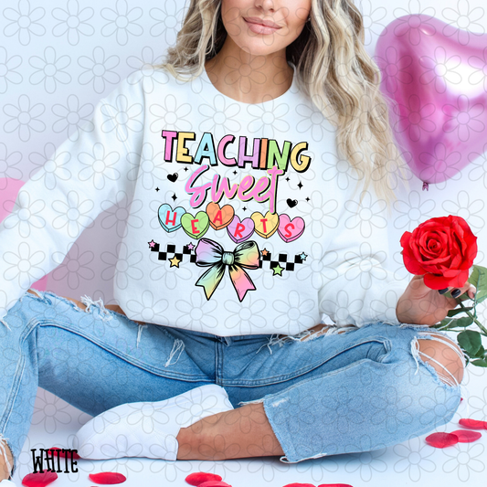 Teaching Sweet Hearts Completed Tee