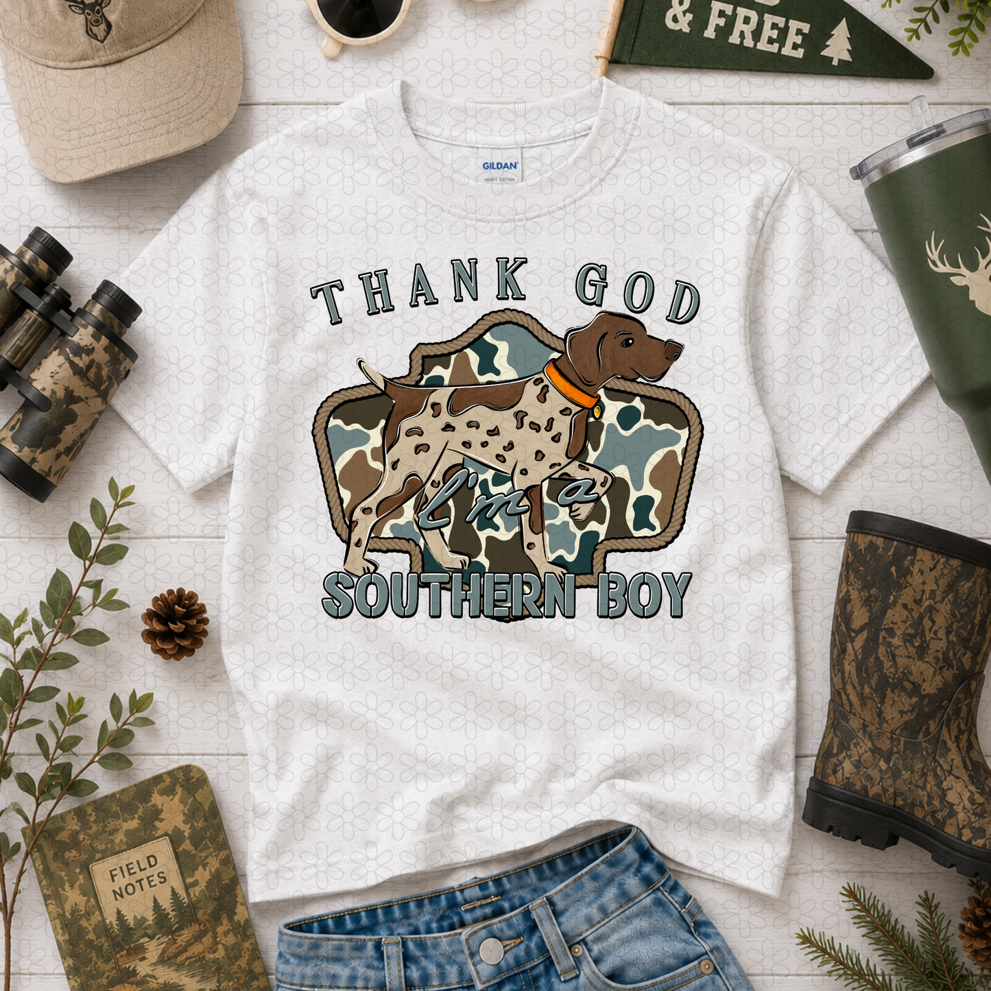 Thank God I'm A Southern Boy Complete Tee