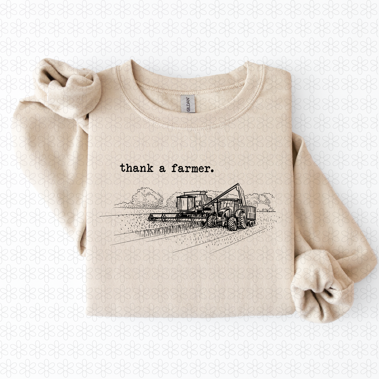 Thank a Farmer. Completed Tee