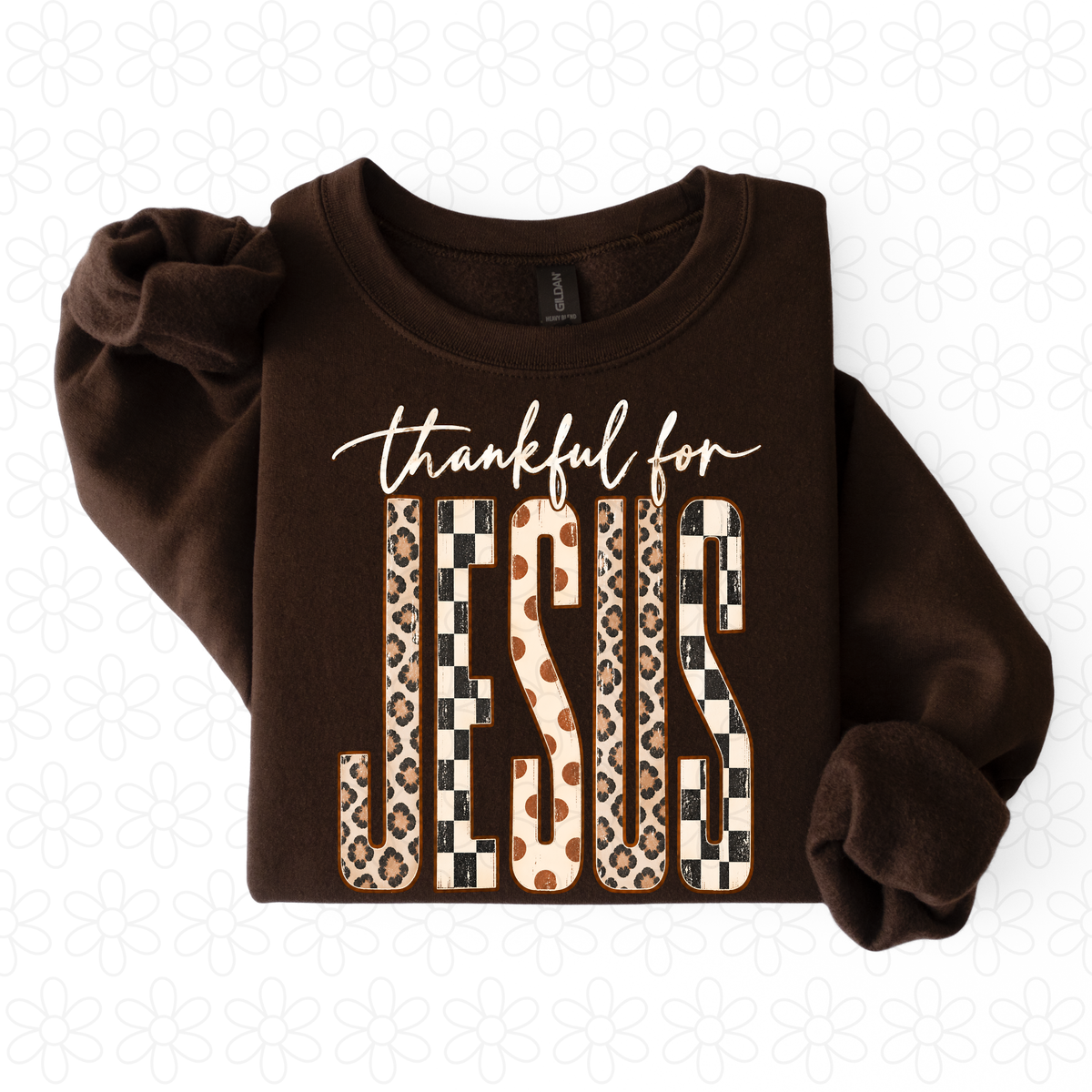 Thankful For Jesus (Multiple Colors) Completed Tee