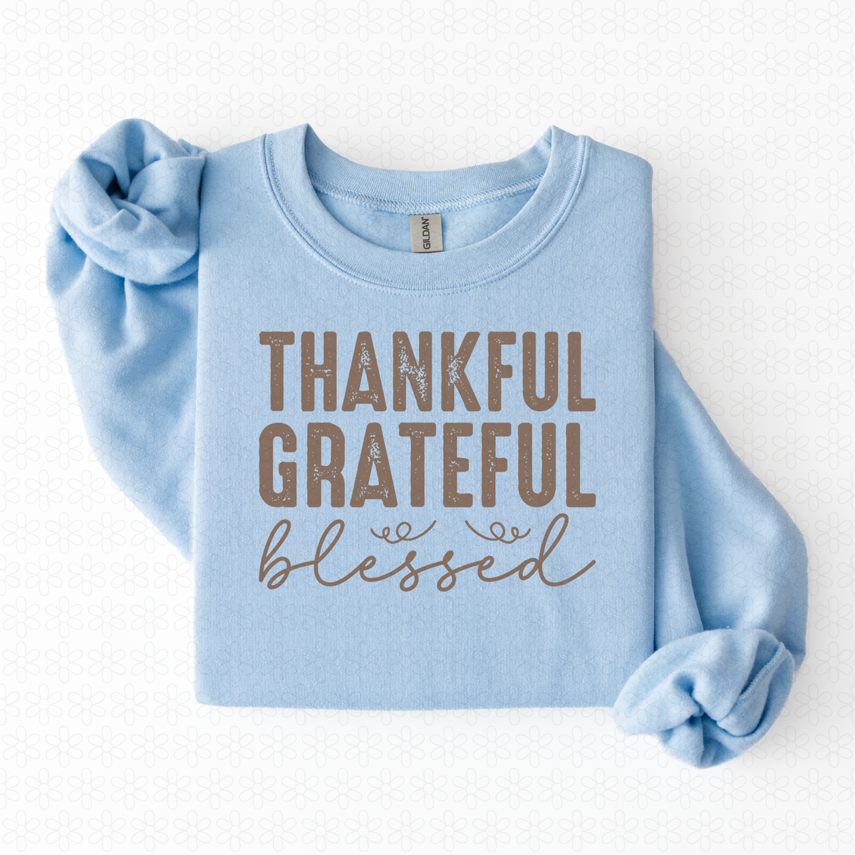 Thankful Grateful Blessed Completed Tee