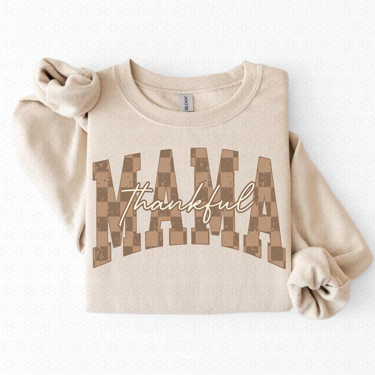 Thankful Mama Completed Tee