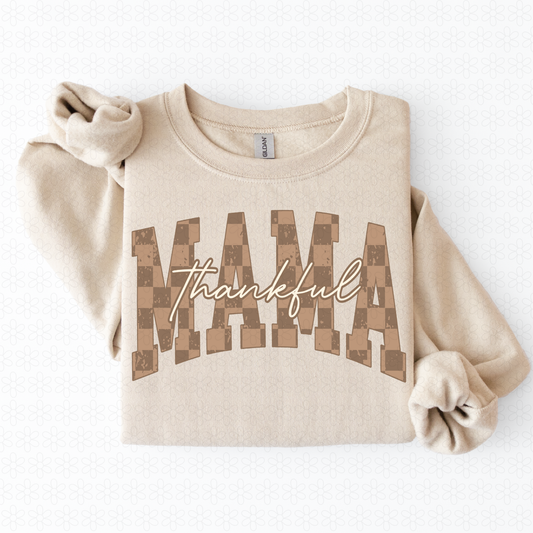 Thankful Mama Completed Tee