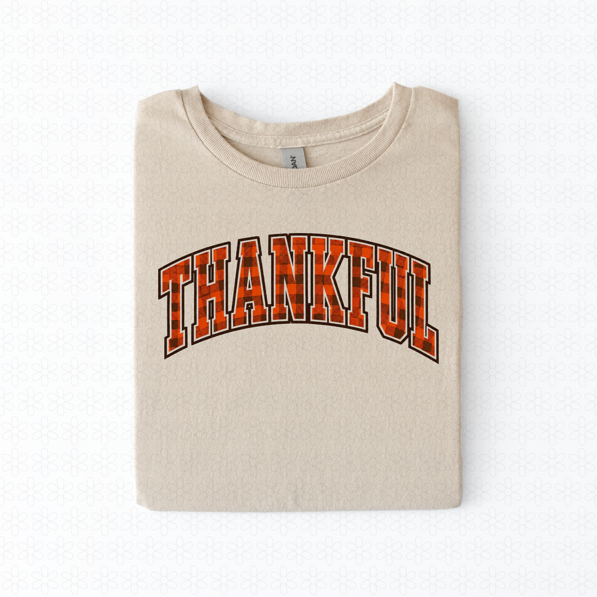 Thankful plaid Completed Tee
