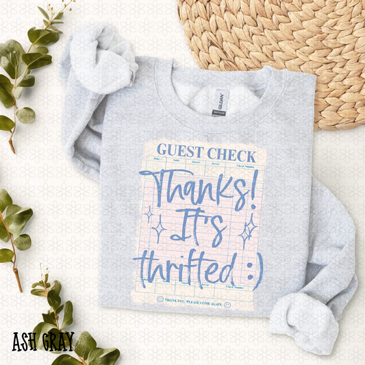 Thanks! It's Thrifted Completed Tee