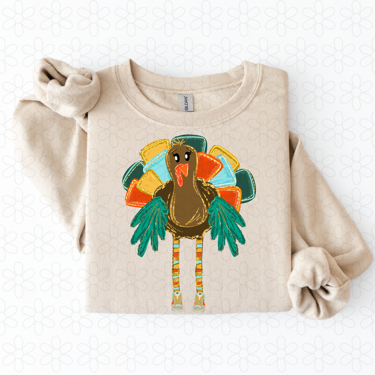 Thanksgiving Turkey Completed Tee