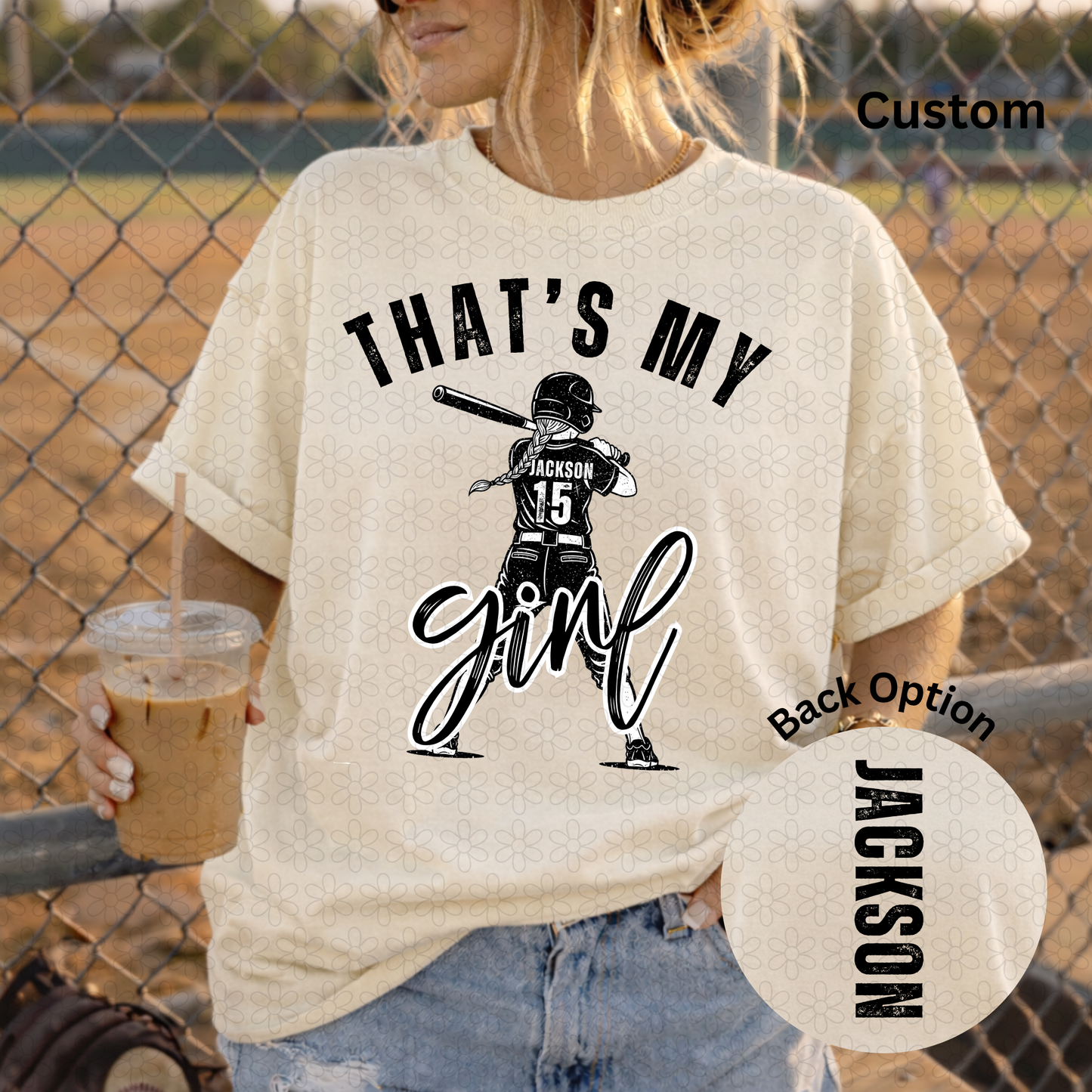 That's My Boy OR GIrl Completed Tee