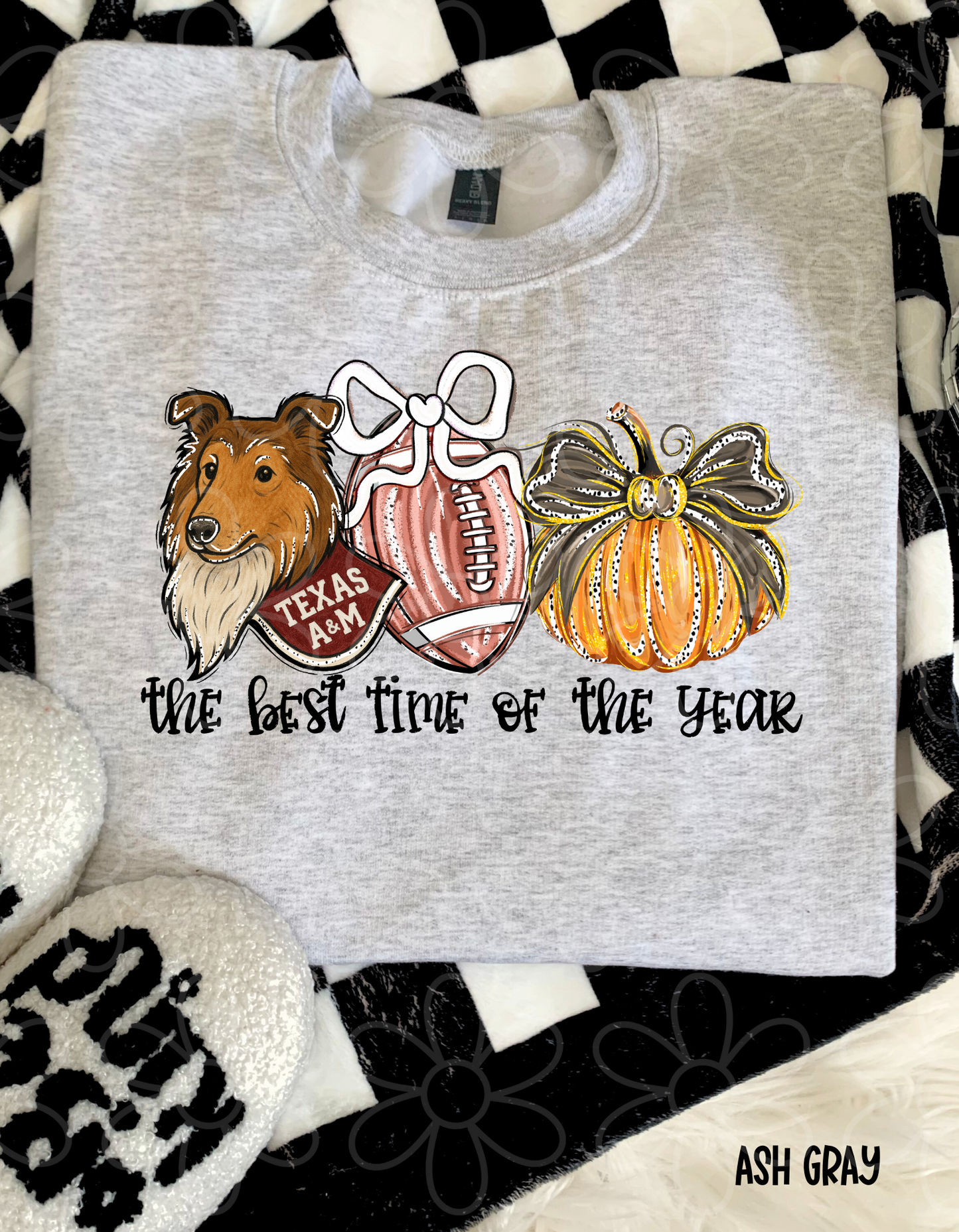 The Best Time OF Year Football Teams (Multiple Options) Completed Tee