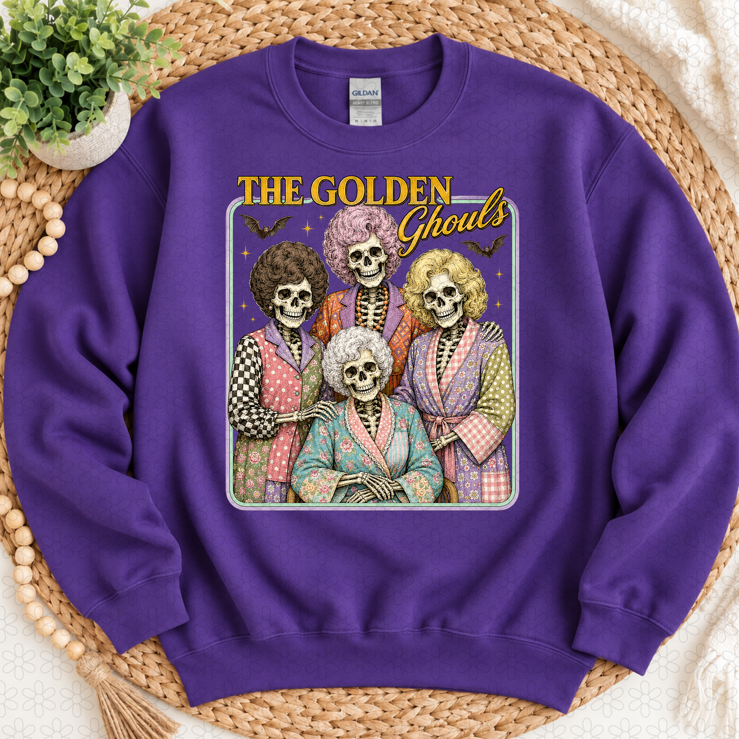 The Golden Ghouls Skeleton Completed Tee
