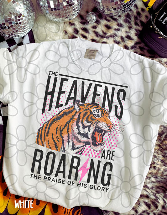 The Heavens Are Roaring DTF Transfer