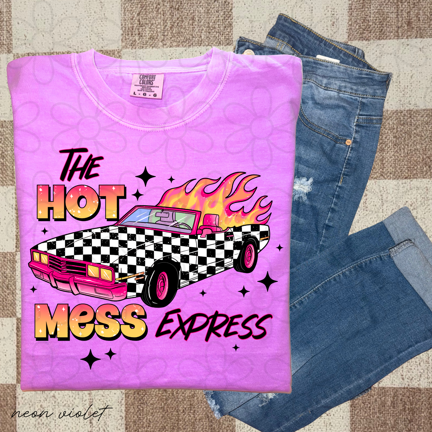 The Hot Mess Express Completed Tee