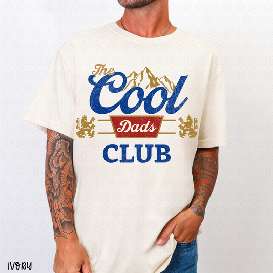 The Cool Dads Club DTF Transfer