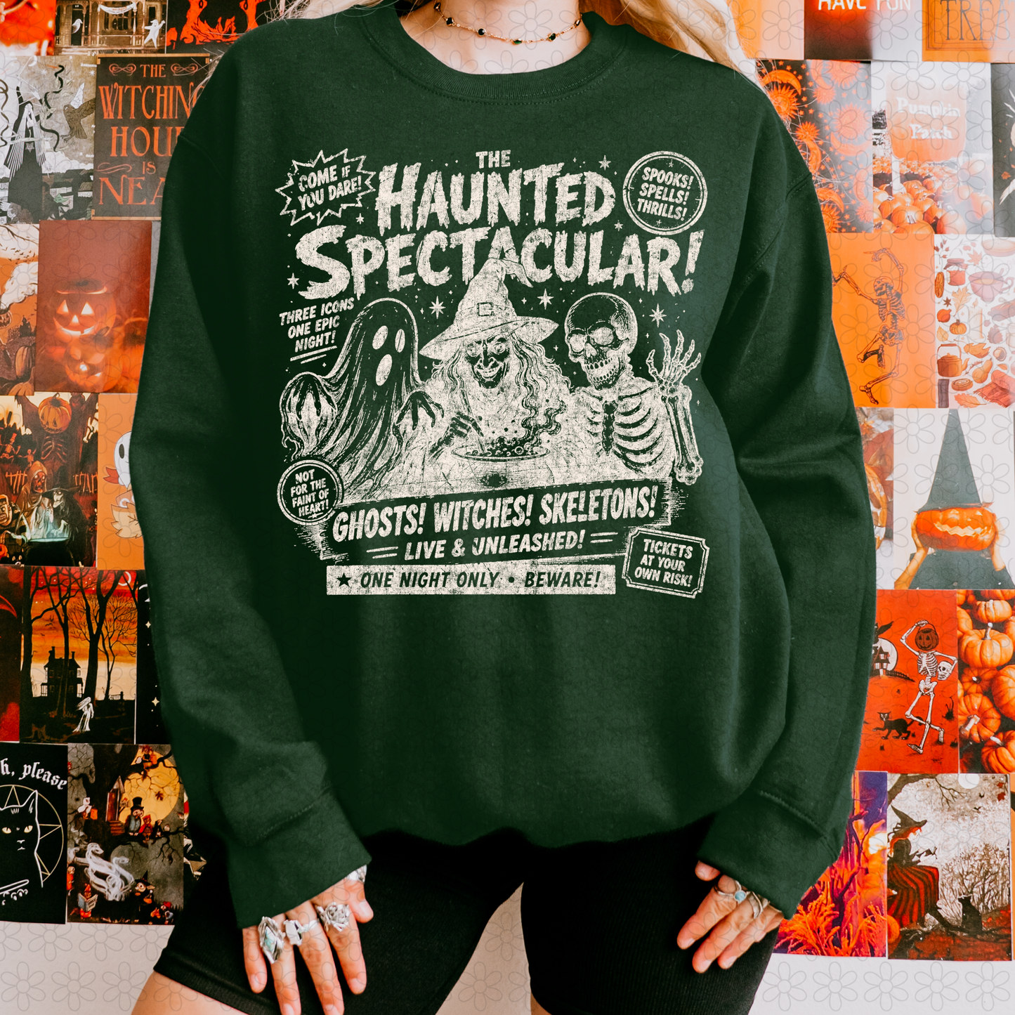 The Haunted Spectacular (Multiple Color Options) Completed Tee