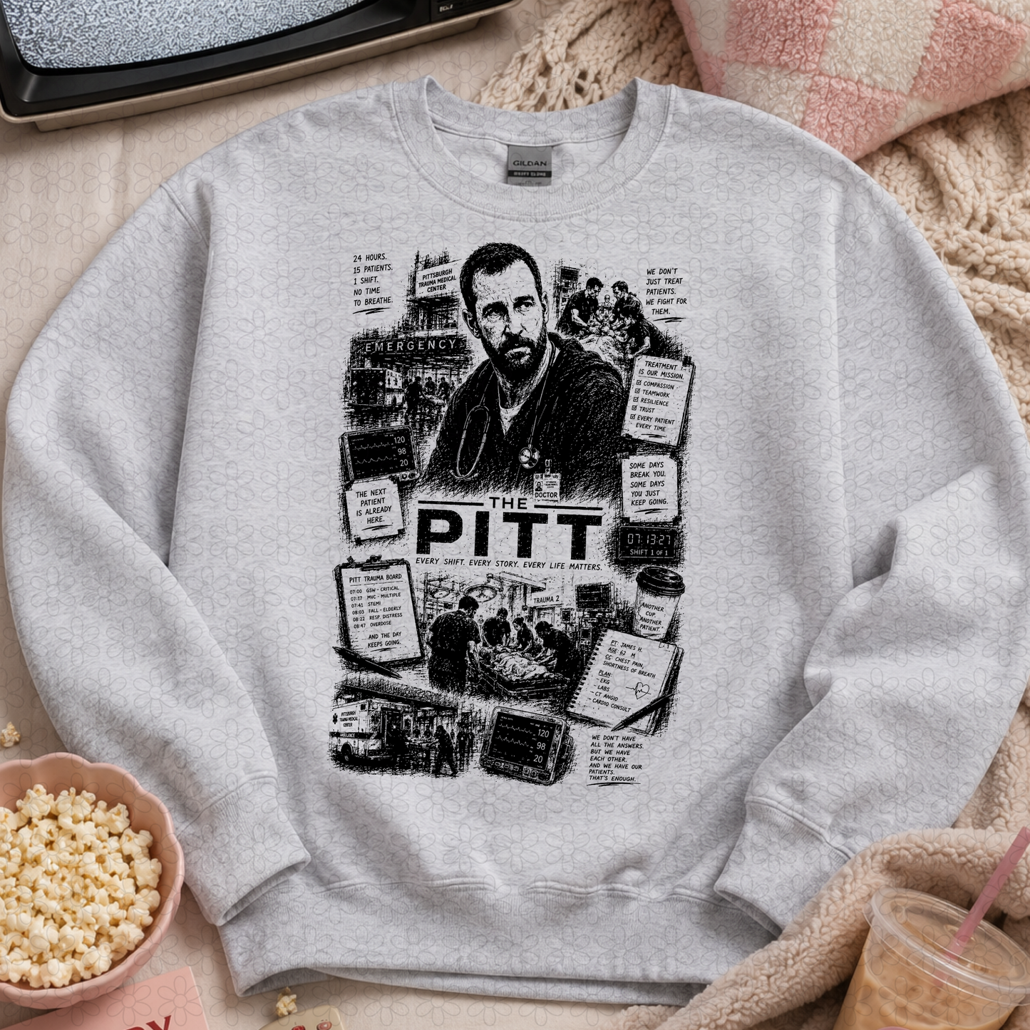 TV Show Collage (Multiple Options) Complete Tee