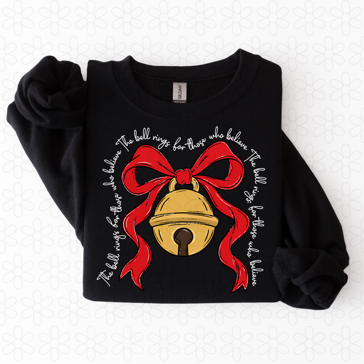 The bell still ring rings- White Font Completed Tee