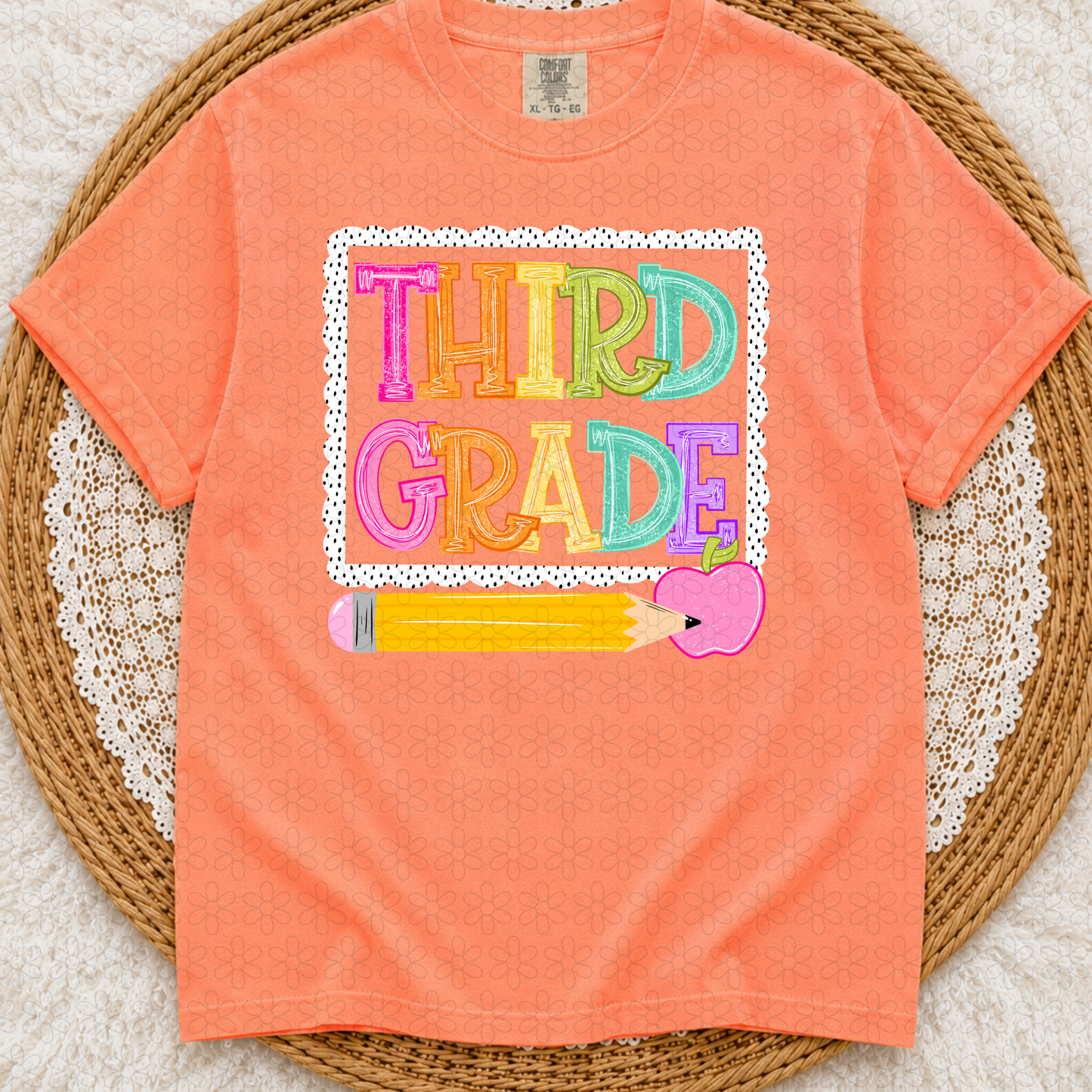 Grade Pencil Back to School (Multiple Options) DTF Transfer