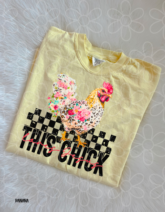 This Chick Loves Jesus Kids Completed Tee